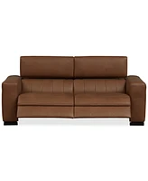 Rinan 86" 2-Pc. Leather Sectional with 2 Power Recliners, Created for Macy's