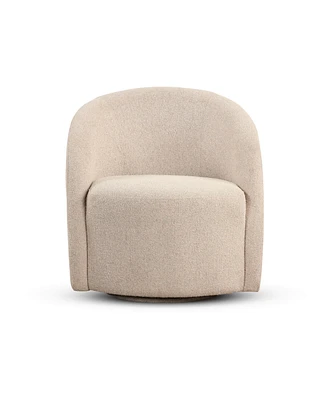 Lifestyle Solutions 28.5" Velvet Erik Swivel Chair