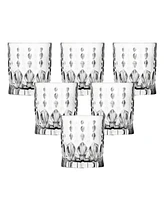 Lorren Home Trends Marilyn Set of 6 Double Old Fashion (Dof)