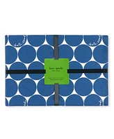kate spade new york Joy Dot Reversible Placemats 4 Pack Set, 13" x 19"
