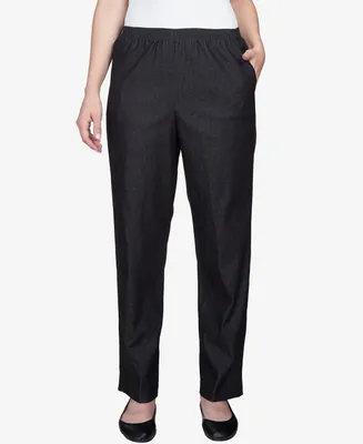 Alfred Dunner Classics Pull-On Denim Pants Petite and Short