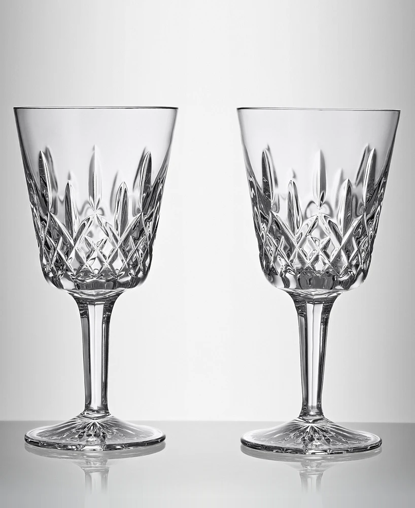 Lismore 9 Oz Goblets, Set of 2