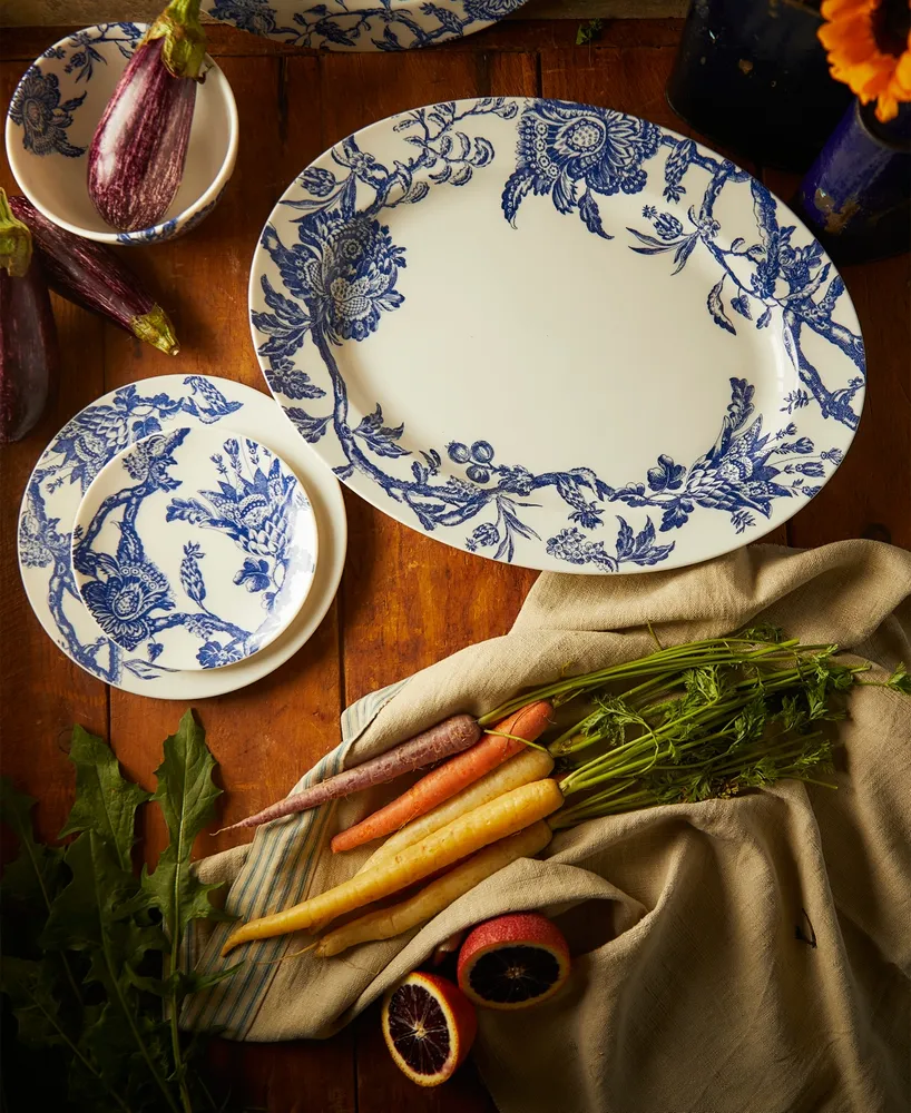 Caskata Arcadia Large Rimmed Oval Platter