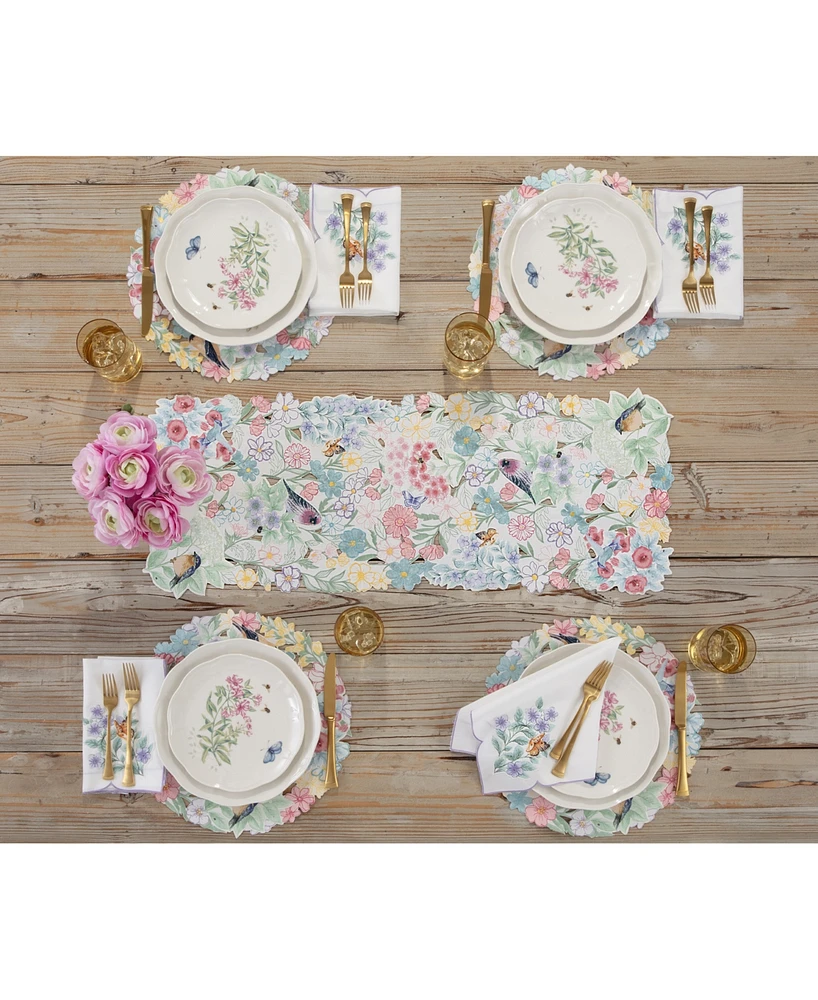 Lenox Butterfly Meadow Flutter Cutwork Centerpiece