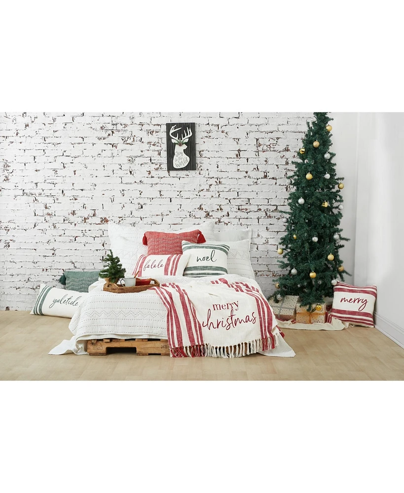 Morgan Merry Woven Throw Blanket