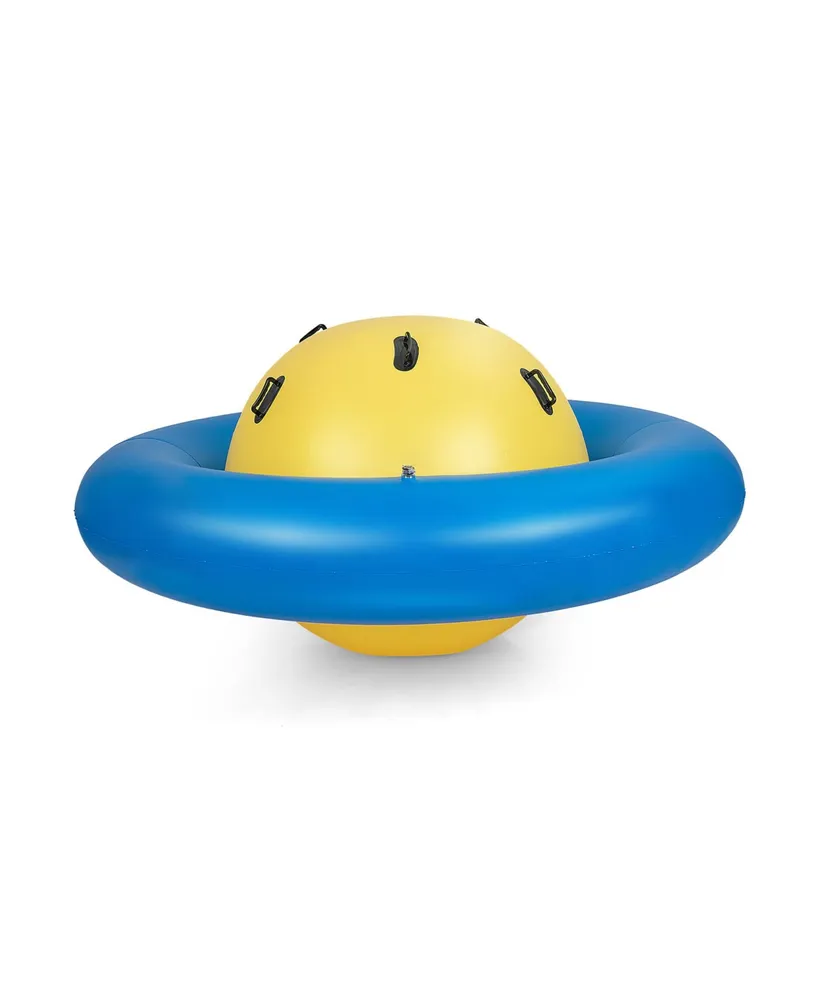 Inolait 7.5 Foot Giant Inflatable Dome Rocker Bouncer with 6 Built-in Handles for Kids
