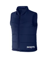 Men's Nfl x Darius Rucker Collection by Fanatics Navy New England Patriots Colorblocked Full-Zip Vest