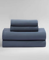 Calvin Klein Organic Earth 300 Thread Count 100% Cotton Sateen 4-Pc. Sheet Set