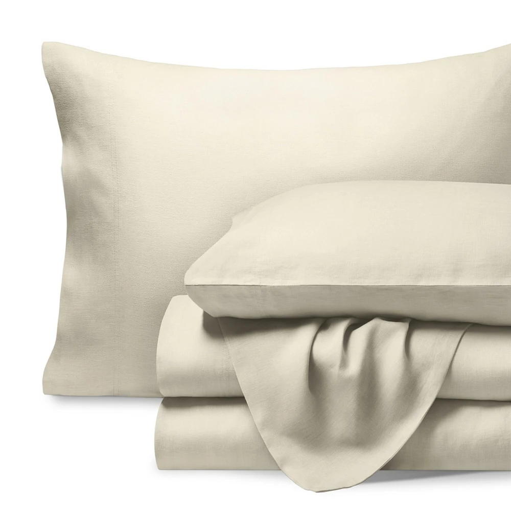 Bare Home Linen Sheet Set Queen