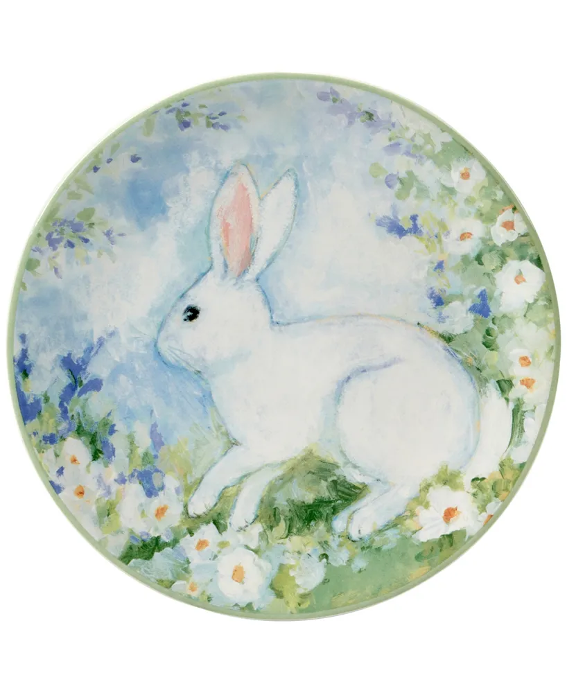 Certified International Easter Morning Dessert Plates, Set of 4