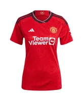 Women's adidas Red Manchester United 2023/24 Home Replica Jersey