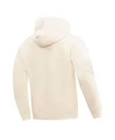 Men's Pro Standard Josh Allen Cream Buffalo Bills Player Name and Number Pullover Hoodie
