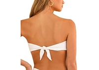 Lotus Bandeau Swim Bikini Top