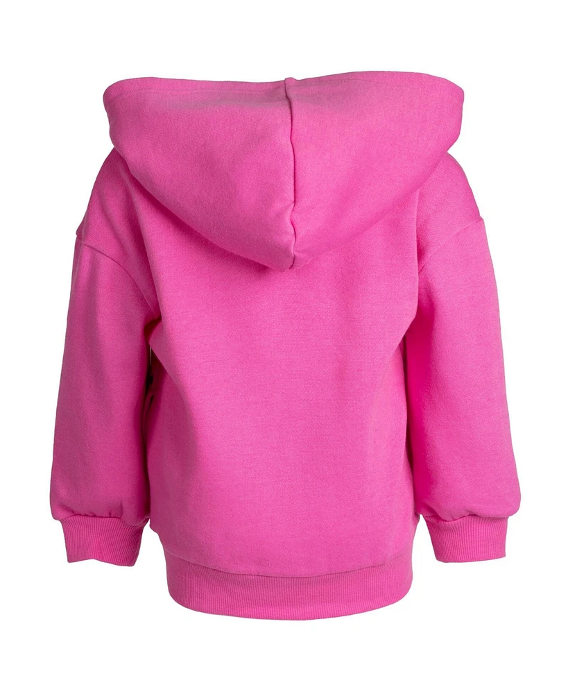 CoComelon Toddler Girls Jj Fleece Zip Up Hoodie Toddler|Child