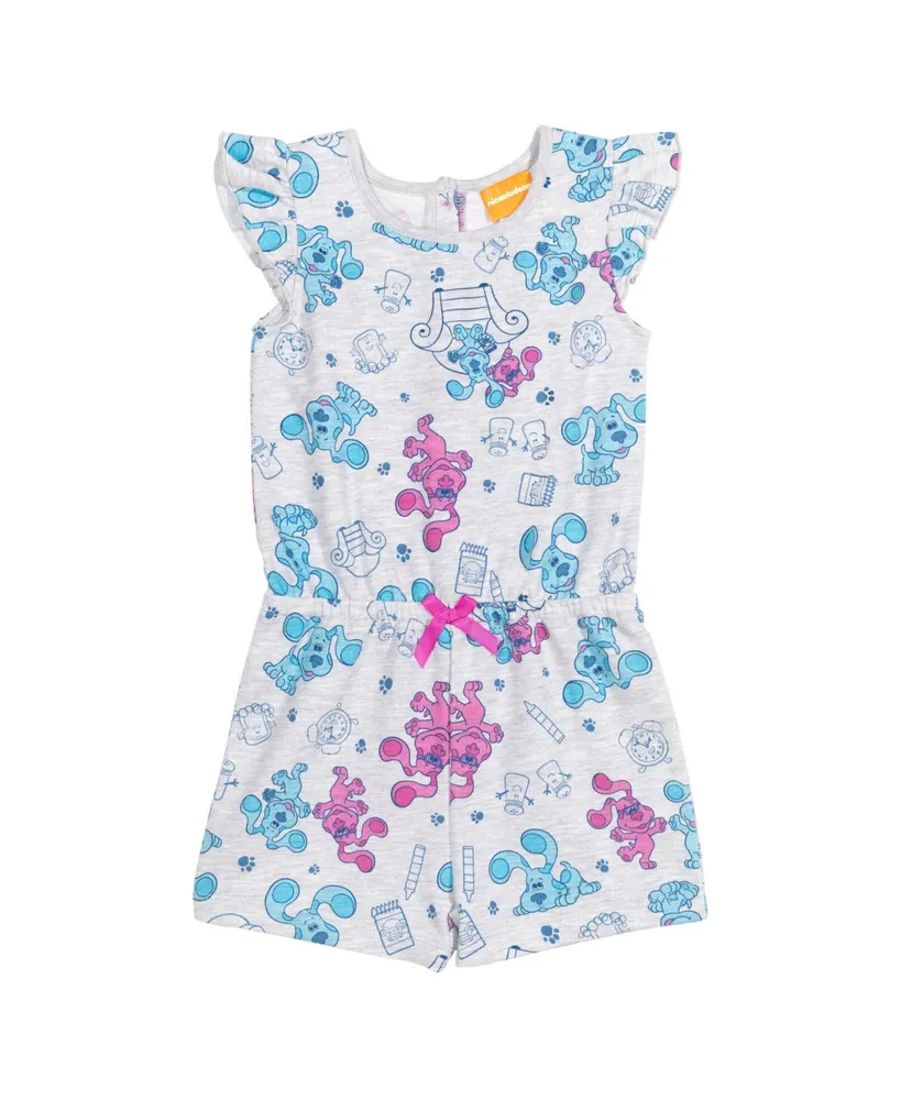 Blue's Clues Toddler Girls You! Sleeveless Romper