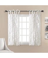 Sophia Ruffle Window Curtain Panels