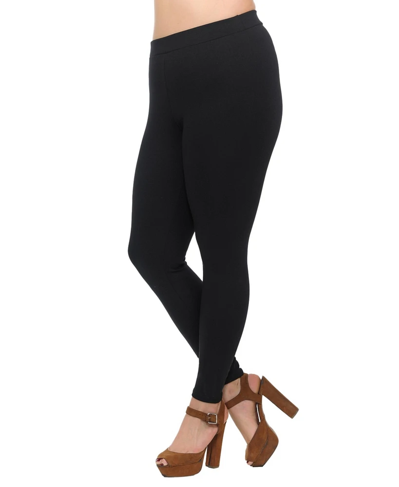 L I V D Plus Size Ashley Ponte Leggings