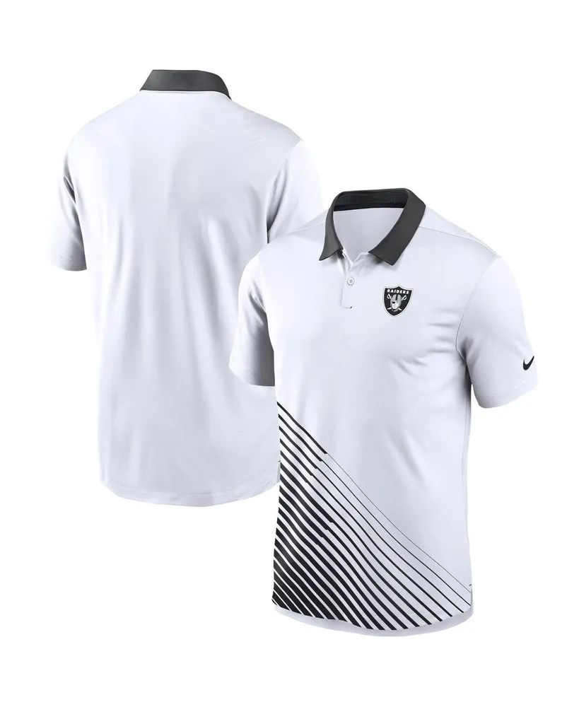 Men's Nike White Las Vegas Raiders Vapor Performance Polo Shirt