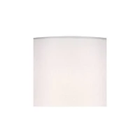 Modern Accent Table Lamp 21" High Brushed Nickel Silver Metal Teardrop White Cylinder Uno Shade Decor for Bedroom Living Room House Home Bedside