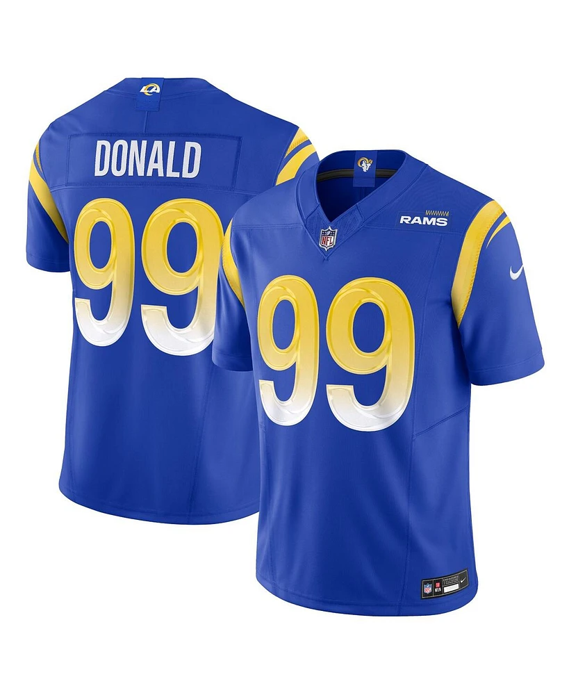 Nike Men's Aaron Donald Bone Los Angeles Rams Alternate Vapor F.u.s.e. Limited Jersey