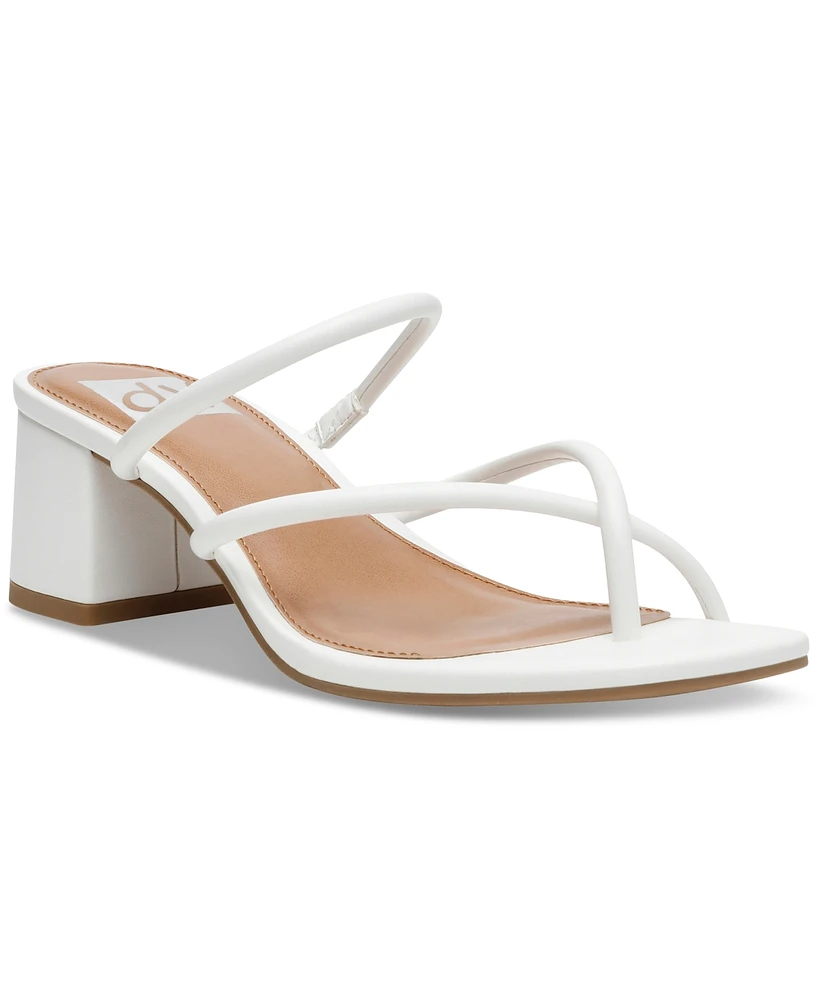 Dv Dolce Vita Women's Lumena Strappy Slide Block-Heel Sandals