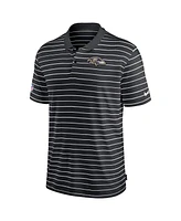 Men's Nike Black Baltimore Ravens 2022 Sideline Lock Up Victory Performance Polo Shirt