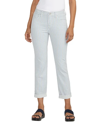 Jag Women's Carter Mid Rise Slim Leg Jeans