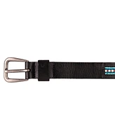 Lucky Brand Turquoise Beaded Stripe Leather Belt