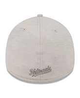 Men's New Era Cream Washington Nationals 2024 Clubhouse 39THIRTY Flex Fit Hat