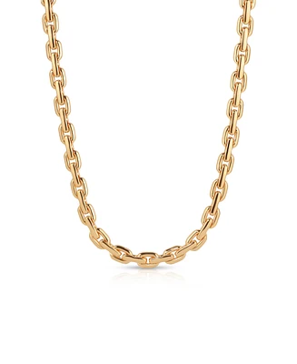 Ettika 18k Gold Plated Solid Chain Necklace
