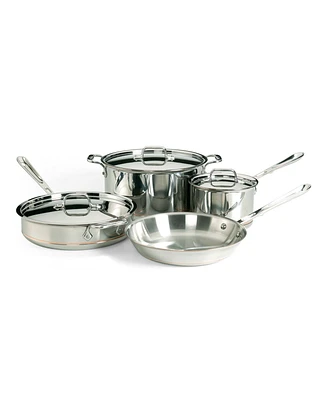 All-Clad Copper Core Cookware Set, 7 Piece