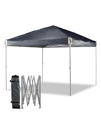 Aoodor Pop Up Canopy Tent with Roller Bag, Portable Instant Shade Canopy