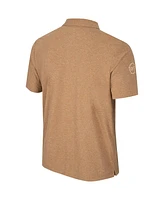 Men's Colosseum Khaki Virginia Tech Hokies Oht Military-Inspired Appreciation Cloud Jersey Desert Polo Shirt