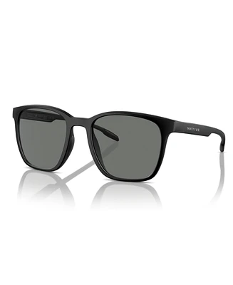 Native Eyewear Unisex Polarized Sunglasses, Targhee Square Xd9046