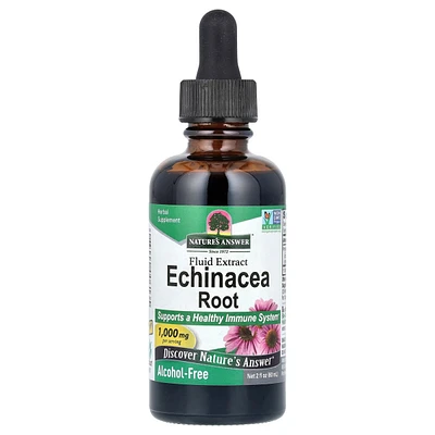 Nature's Answer Echinacea Root Fluid Extract Alcohol-Free 1 000 mg - 2 fl oz (60 ml)