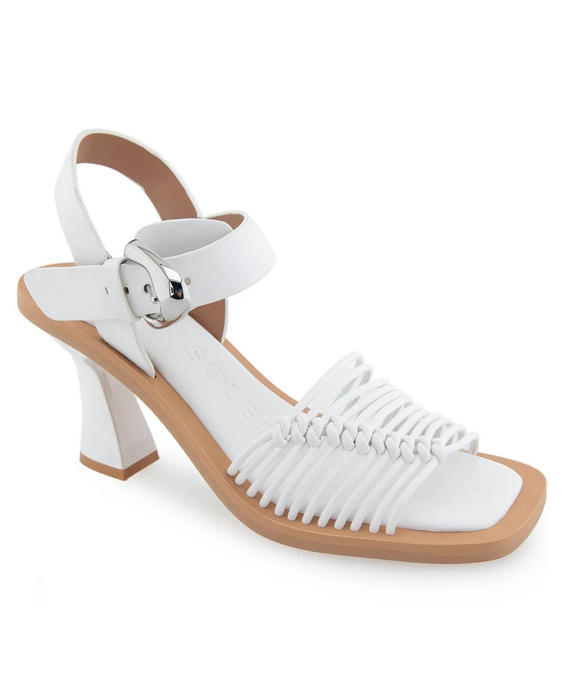 Aerosoles Women's Crew Buckle Strap Kitten Heel