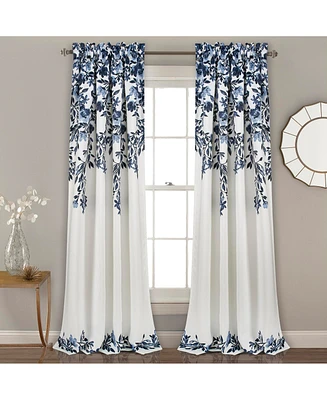 Lush Decor Tanisha Light Filtering Window Curtain Panels