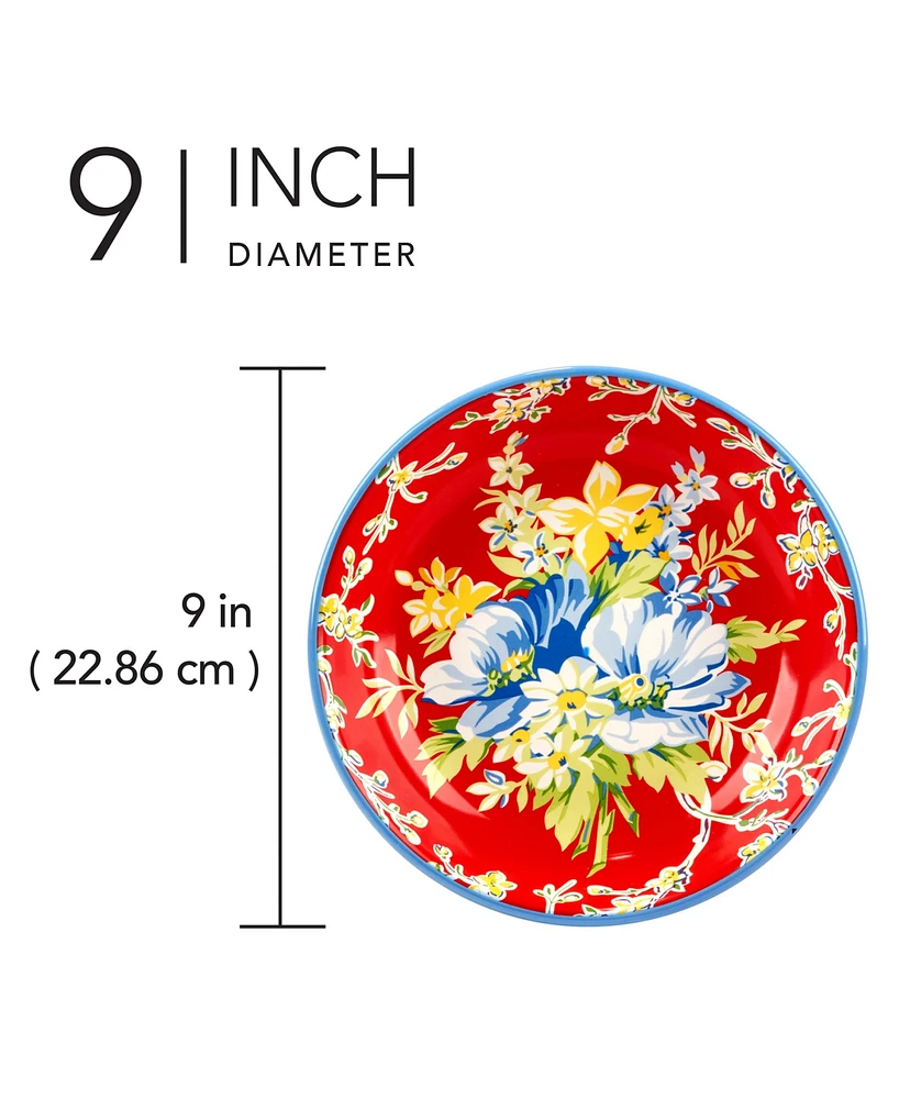 Certified International Blossom Set of 4 Soup Bowls
