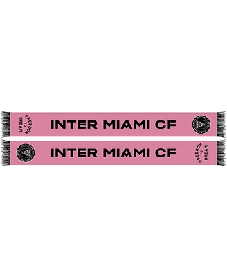 Men's and Women's Pink Inter Miami Cf Jersey Hook Scarf