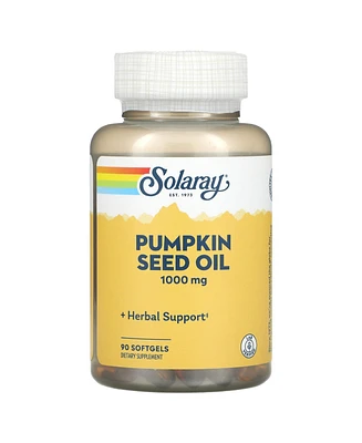 Solaray Pumpkin Seed Oil 1 000 mg - 90 Softgels