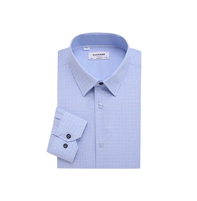 Duchamp London Men's Checked Dress Shirt