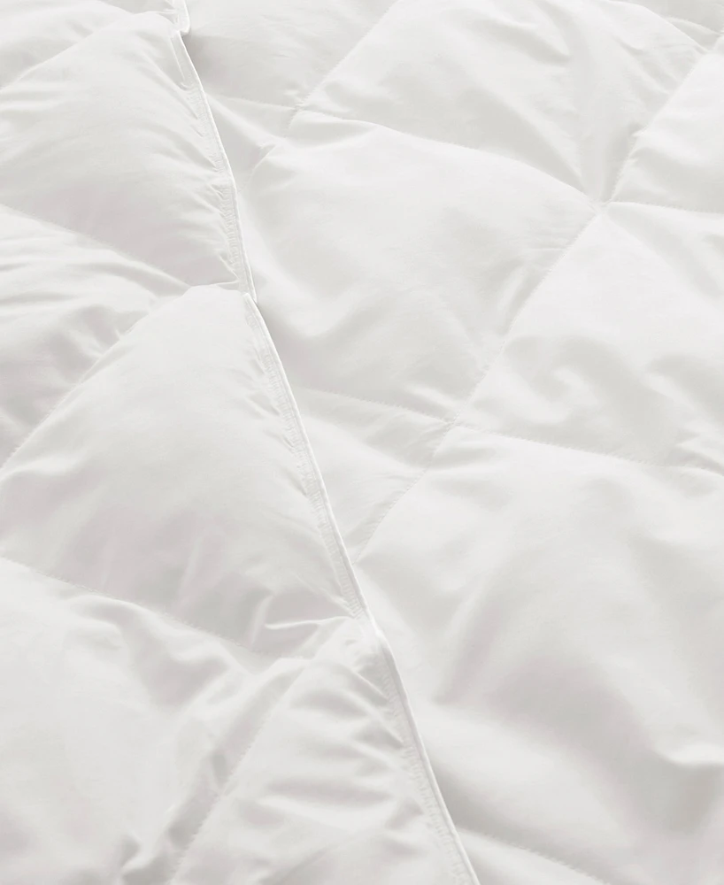 Unikome Lightweight White Goose Down Feather Fiber Comforter