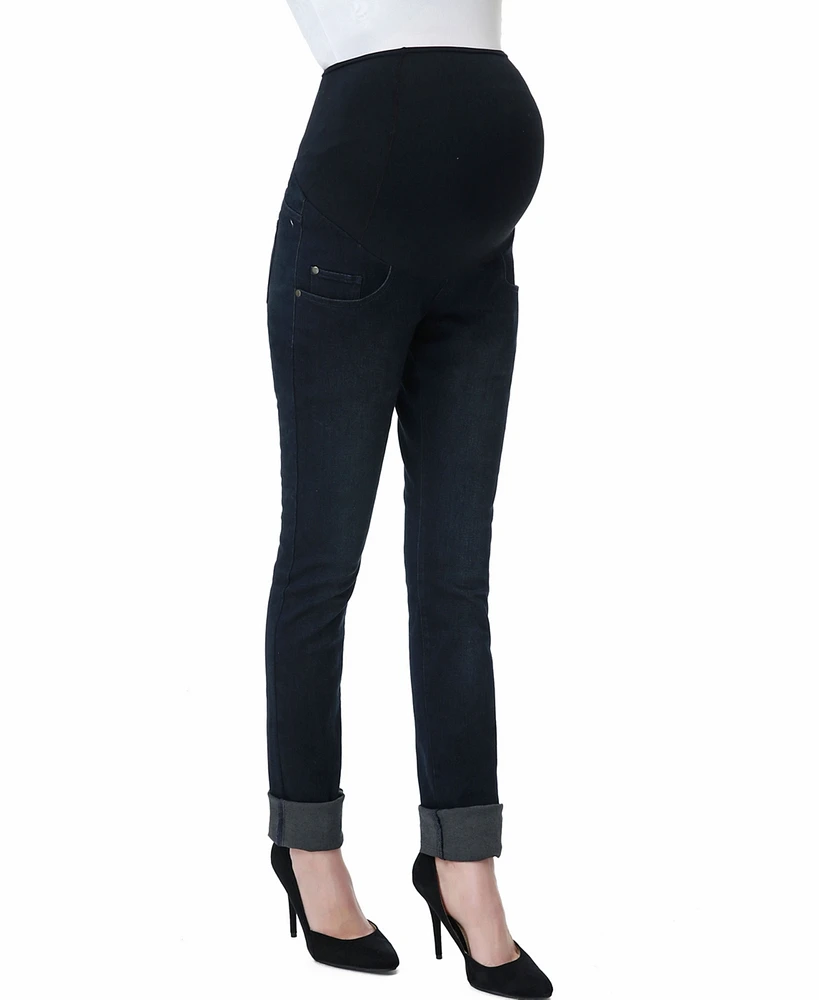 kimi + kai Maternity Frankie Stretch Straight Leg Denim Jeans
