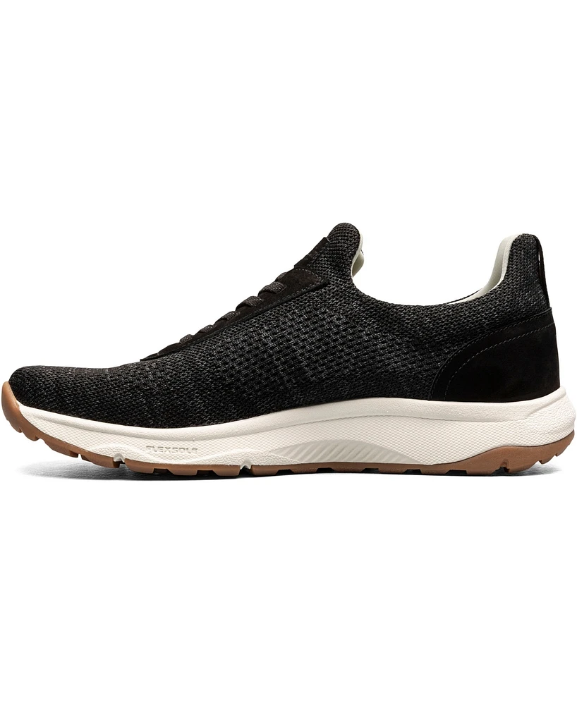 Florsheim Men's Satellite Knit Elastic Lace Slip On Sneaker