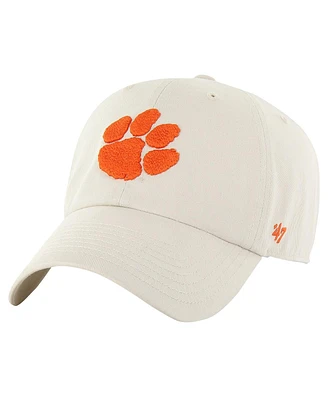 47 Men's Cream Clemson Tigers Vintage-Like Clean Up Adjustable Hat