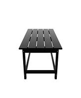 WestinTrends Outdoor Patio Classic Adirondack Coffee Table