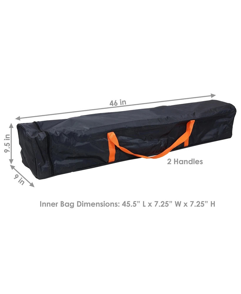 Standard Pop-Up Canopy 120D Polyester Carrying Bag - Black