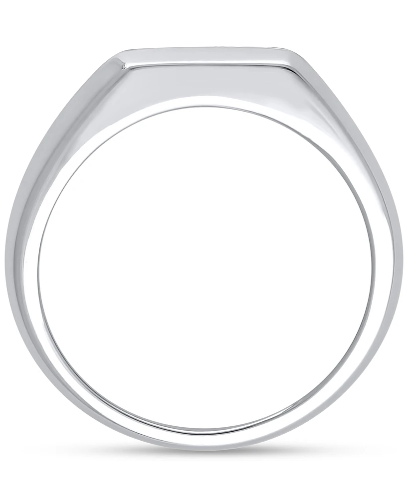Men's Diamond Two-Row Channel-Set Ring (1-1/2 ct. t.w.) in 10k White, Yellow or Rose Gold
