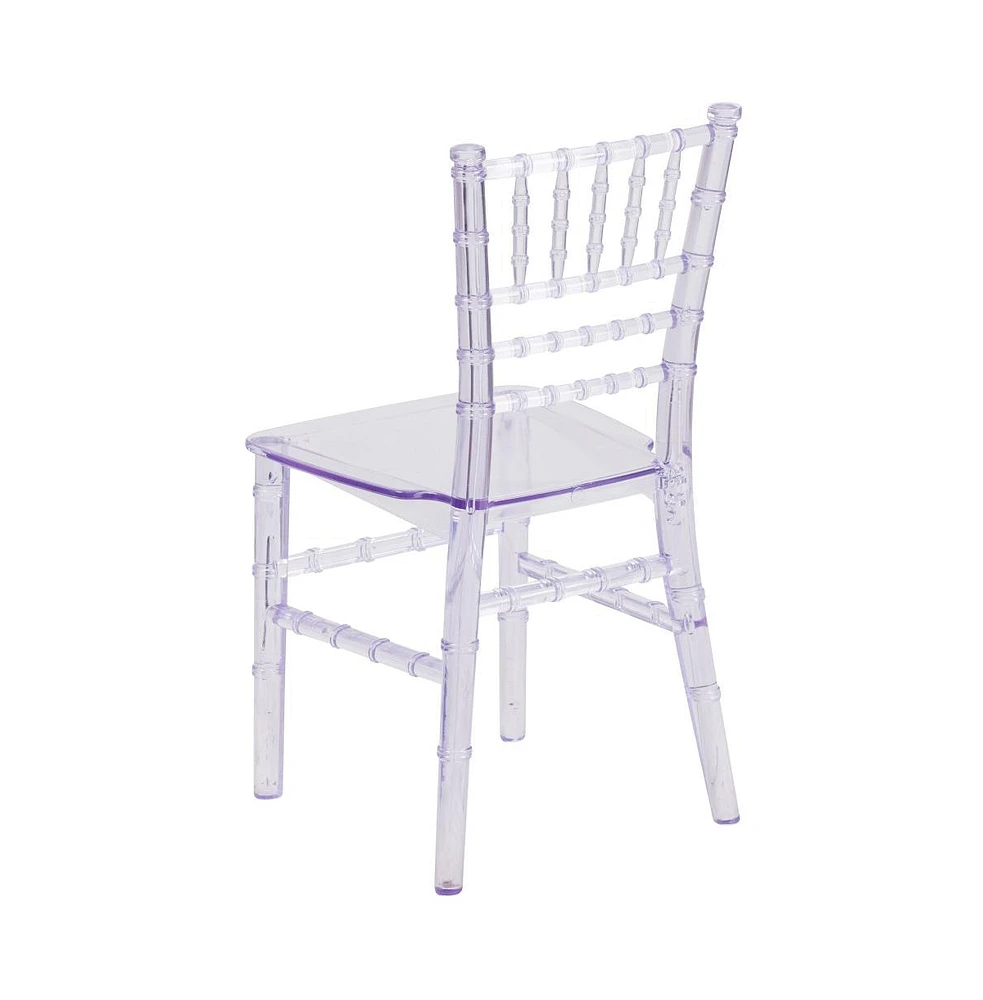 Child S All Occasion Resin Chiavari Chair For Home Or Based Rental Business