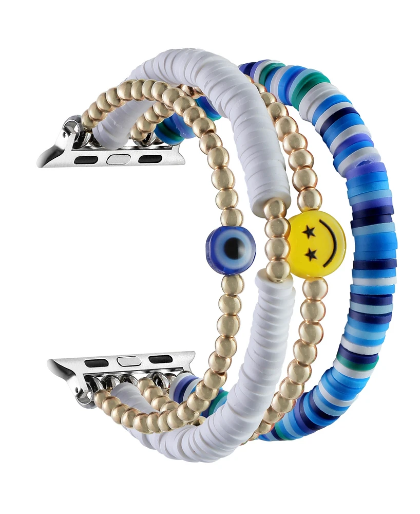 Posh Tech Bestie Beaded Band for Apple Watch 44,45,46,49mm